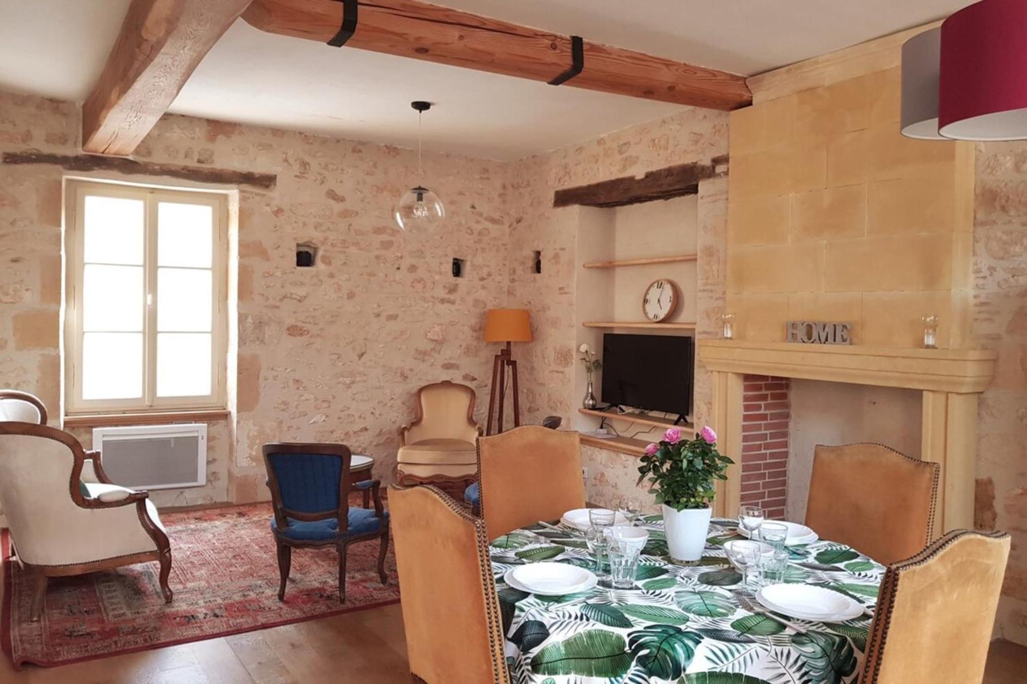 Monpazier Situation Ideale Lumineux Terrasse Экстерьер фото